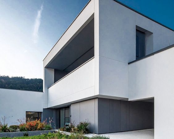 Elektroinstallationen moderner wohnbau